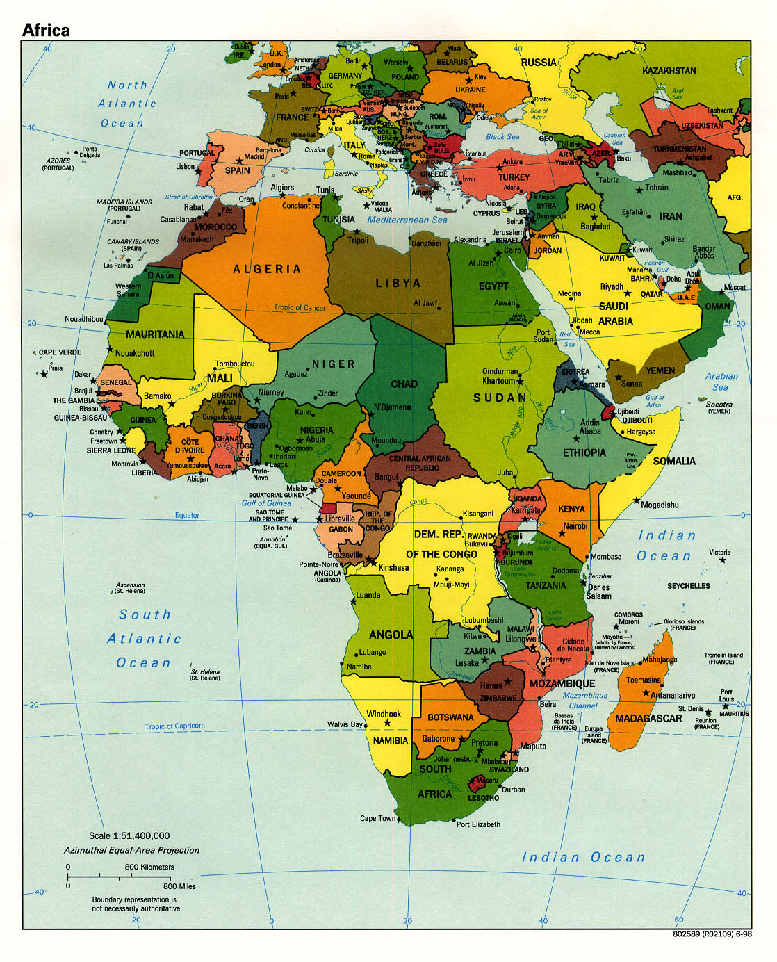 Map Of Africa 67