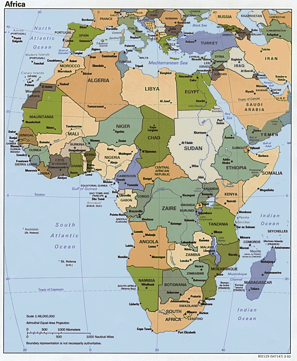 Geodaten Afrika – GISWiki