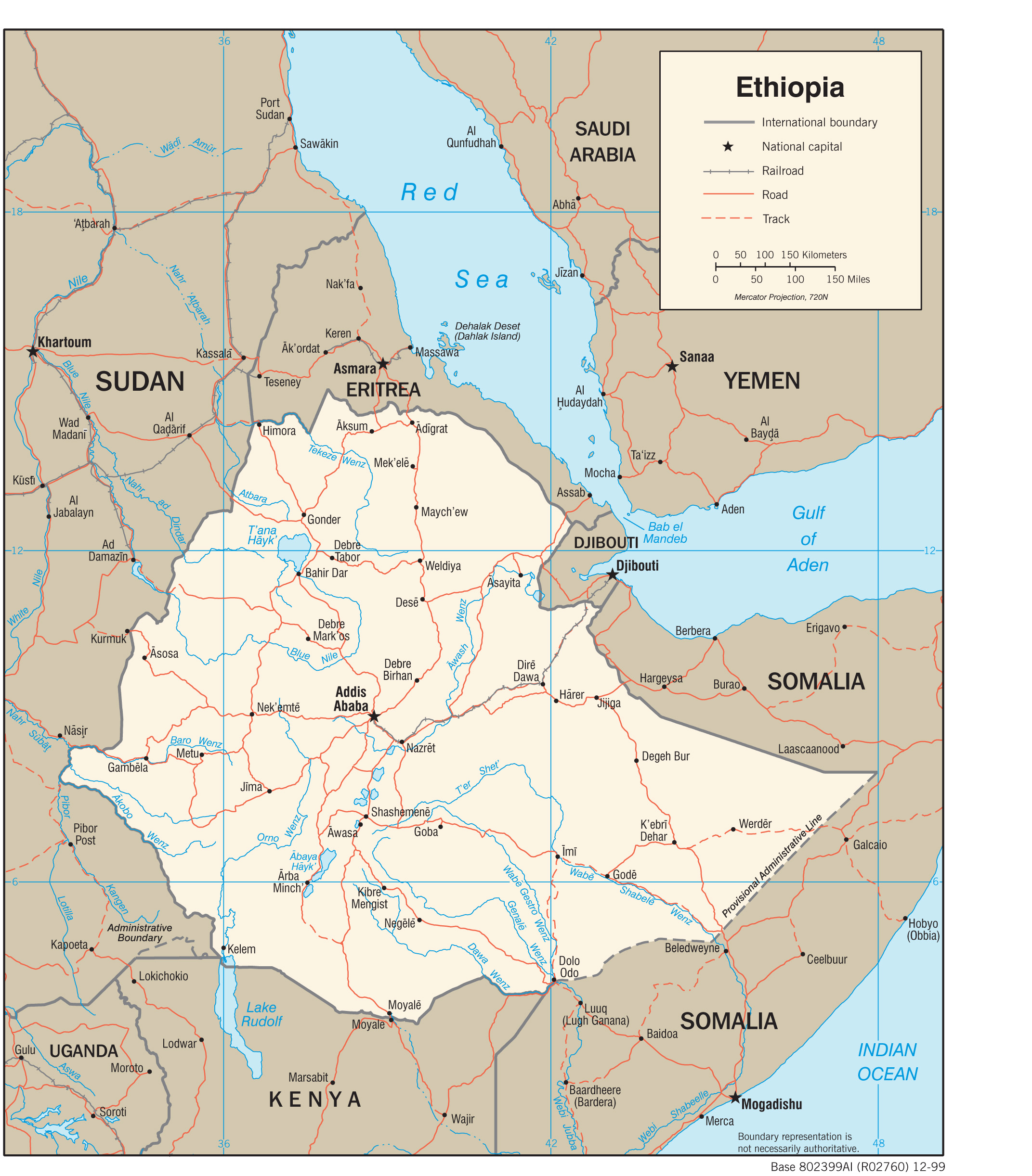 Ethiopia Maps - Perry-Castañeda Map Collection - UT Library Online