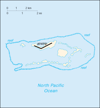 Map Of Palmyra Atoll , Palmyra Atoll (U.S.) (Small Map) 2000 (68K) 
