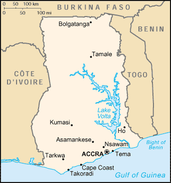 خرائط واعلام غانا 2012 -Maps and flags of Ghana 2012