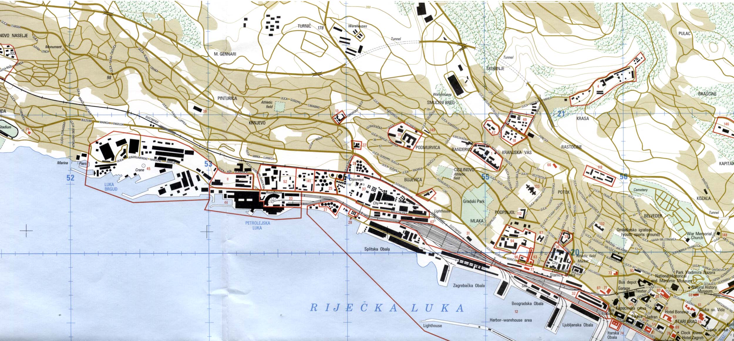 rijeka karta ulica CroLinks: Information on Croatia, Page 2 rijeka karta ulica