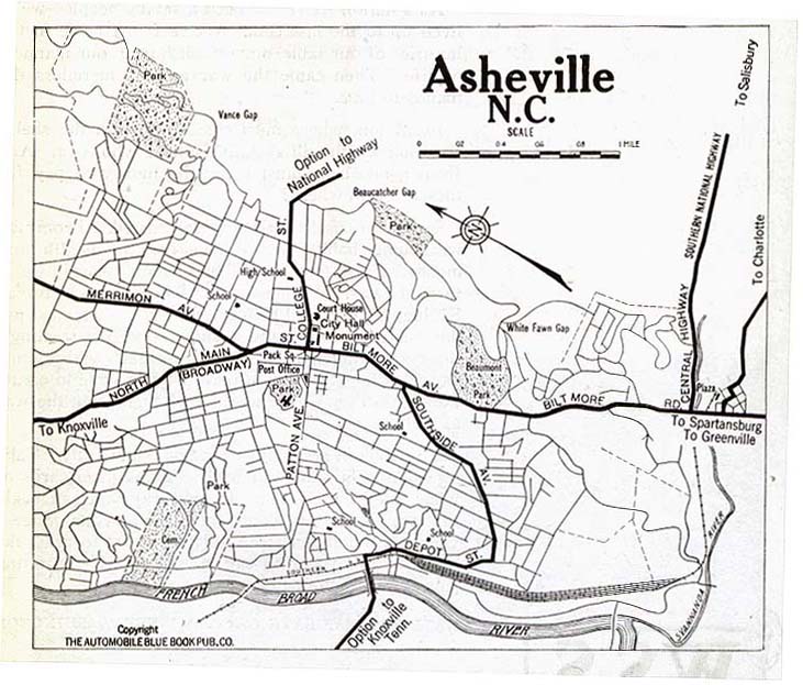 Asheville 1919 Automobile Blue Book, Volume 6, 1919 (109K) 