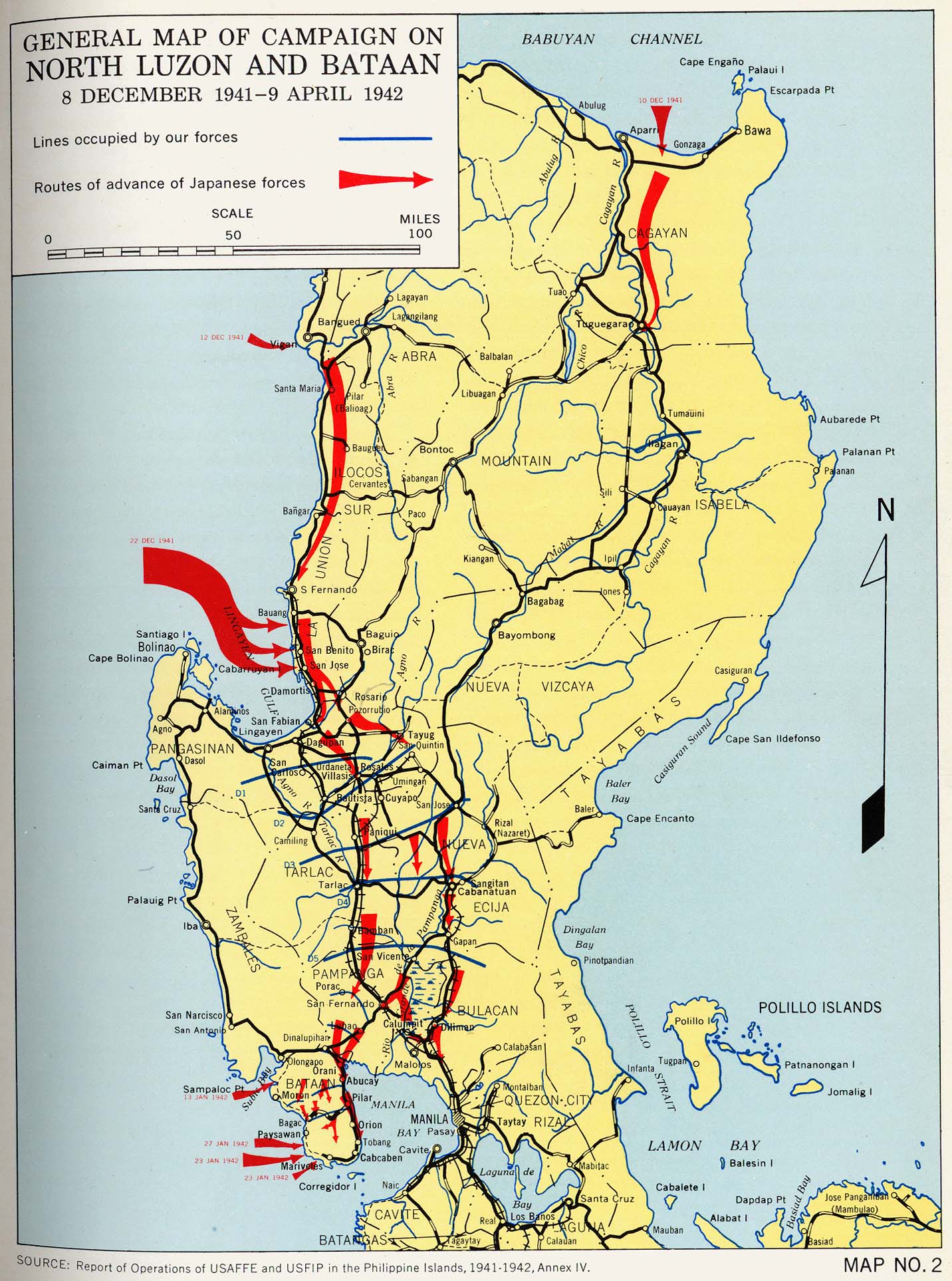 Luzon Bataan 1941 42 