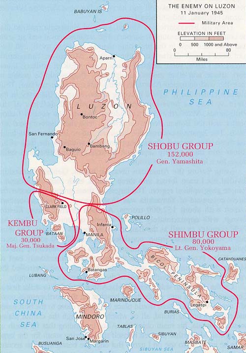 Map Luzon