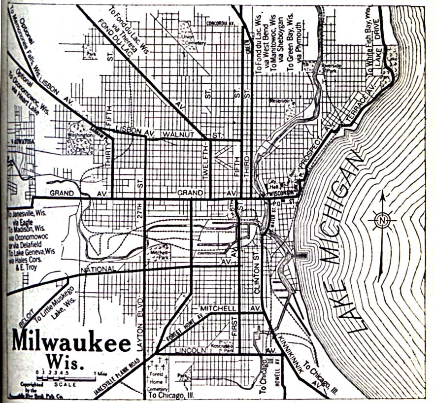 City Of Milwaukee Map Pdf