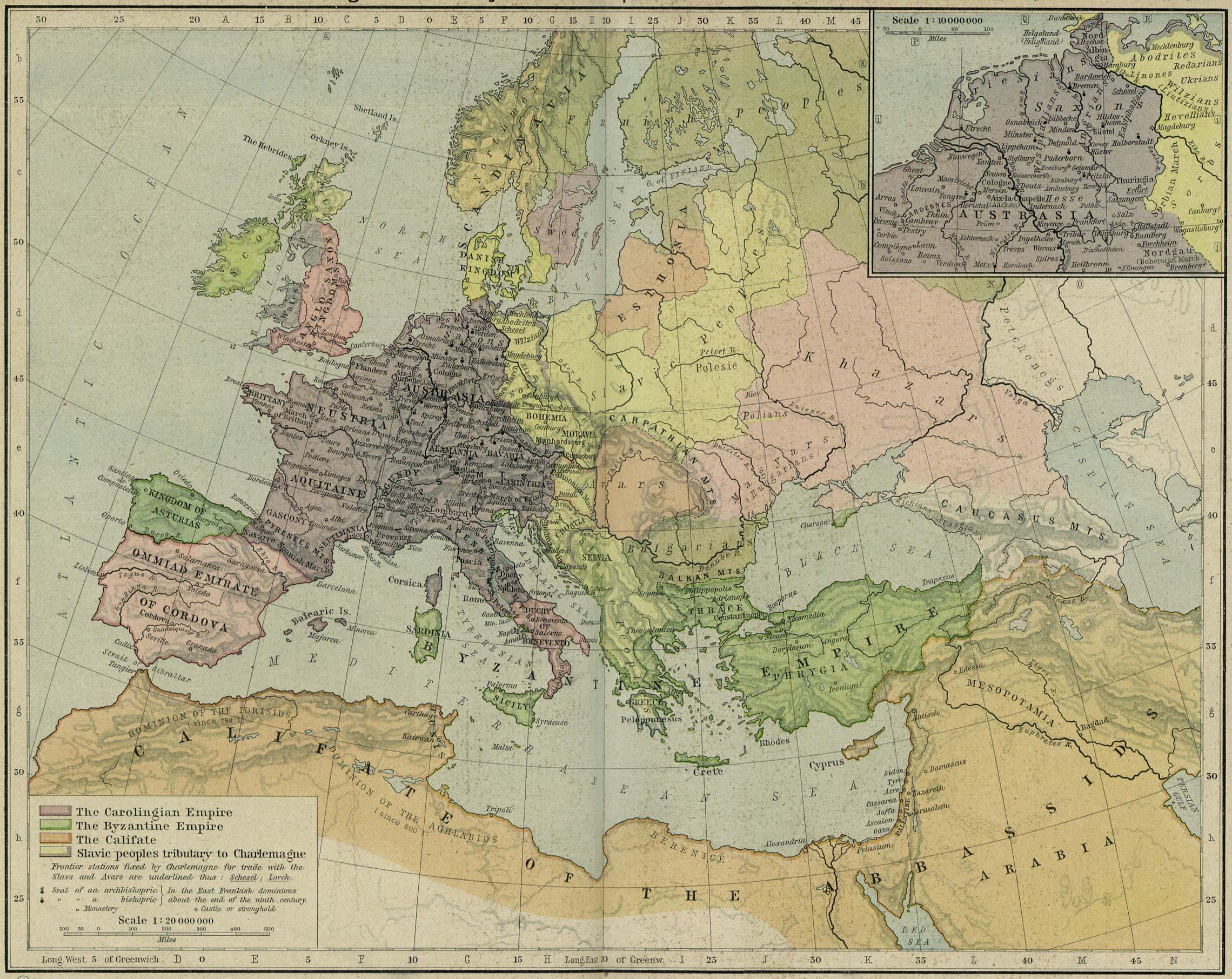Europe Map 814