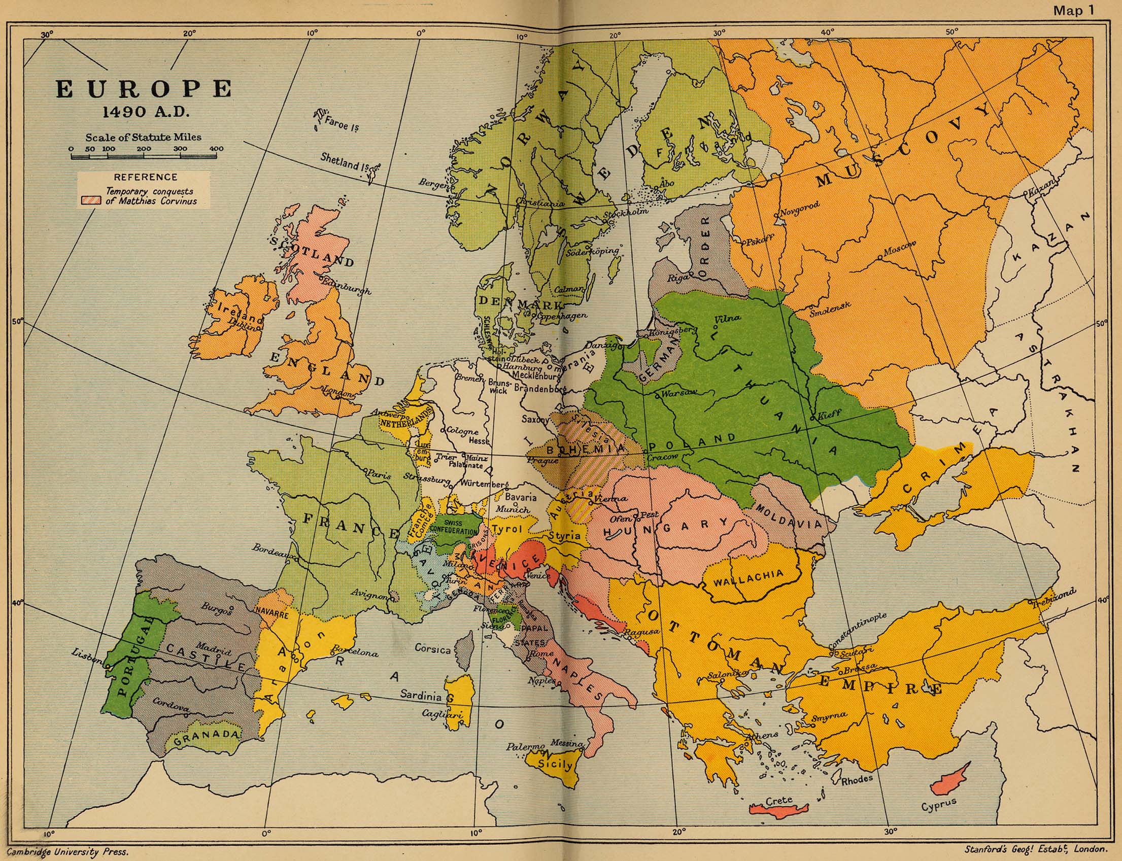 剑桥现代历史地图集(1912)--好东西图片
