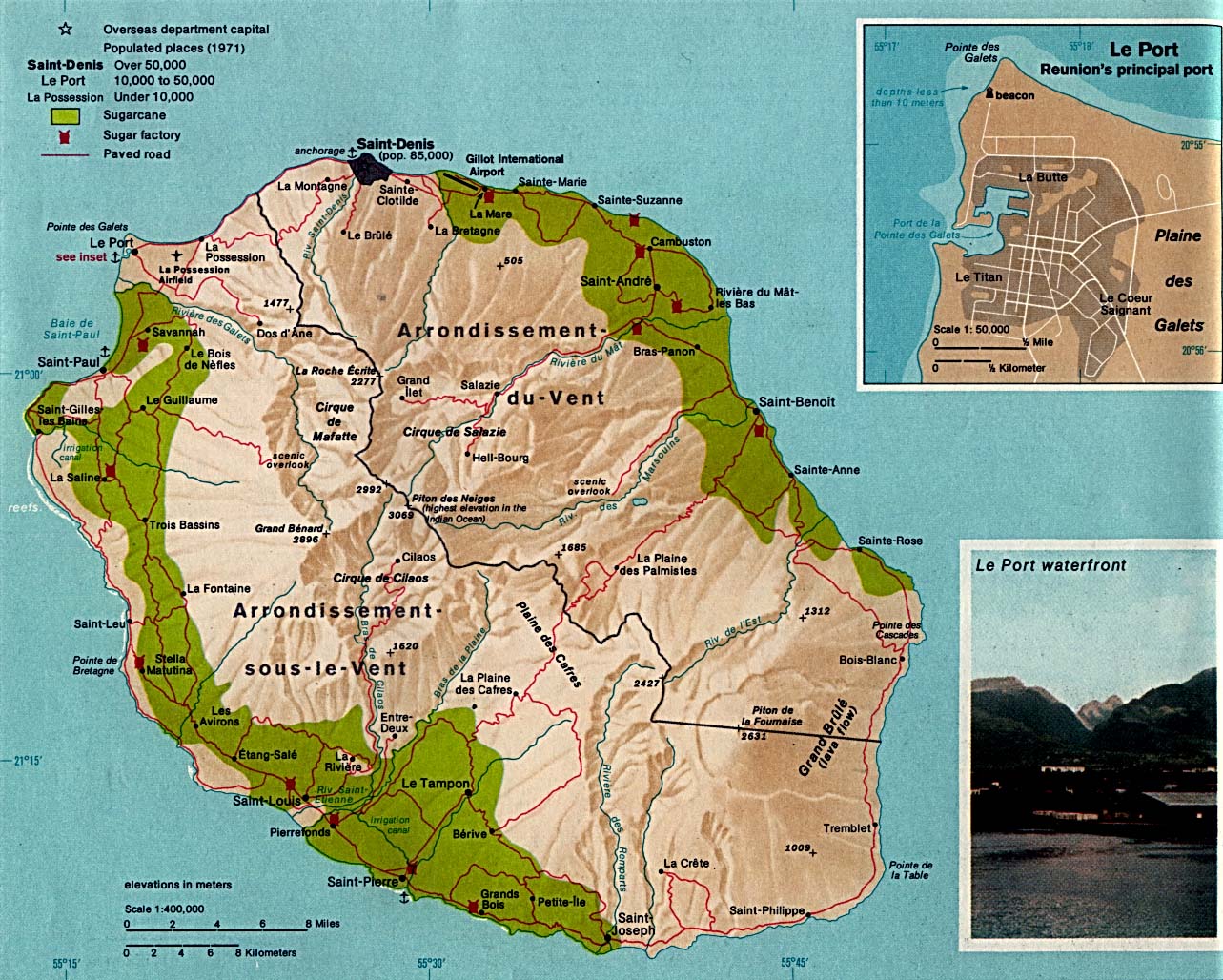 Új világörökségek: Réunion