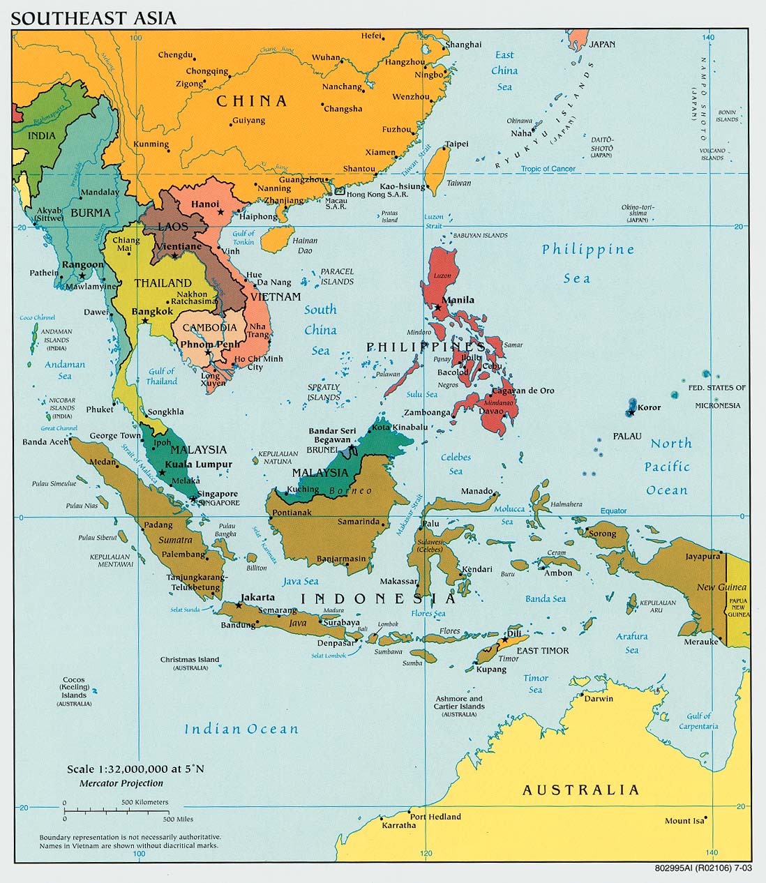 South East Asia Map 25