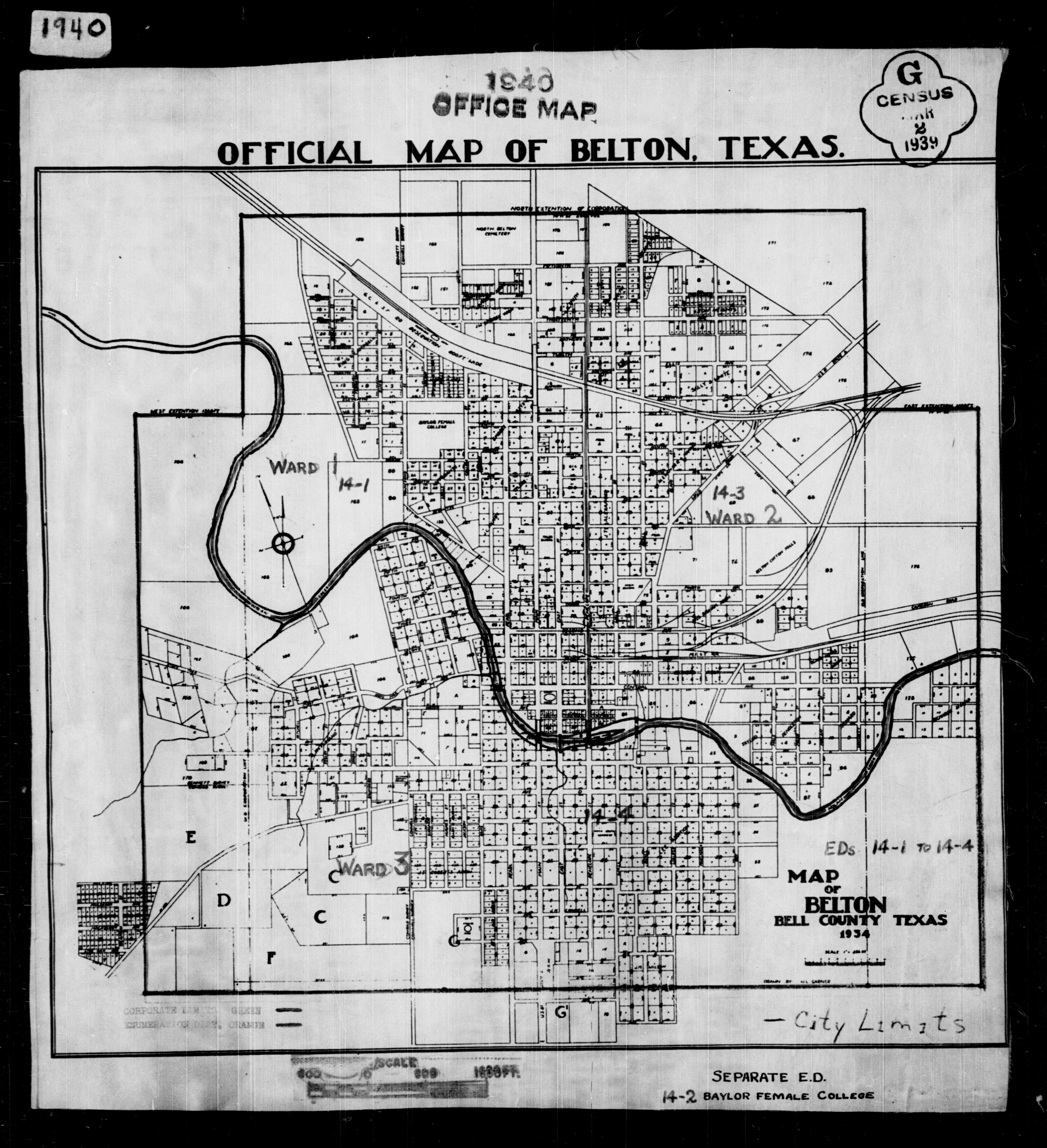 1940 Census Texas Enumeration District Maps - Perry-Castañeda Map Collection - UT Library Online