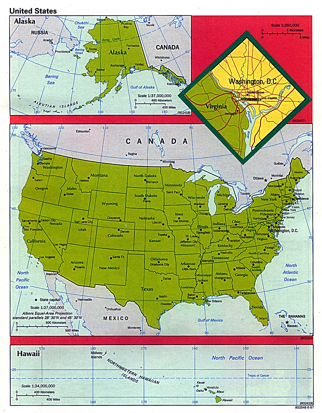 United States Map Printout