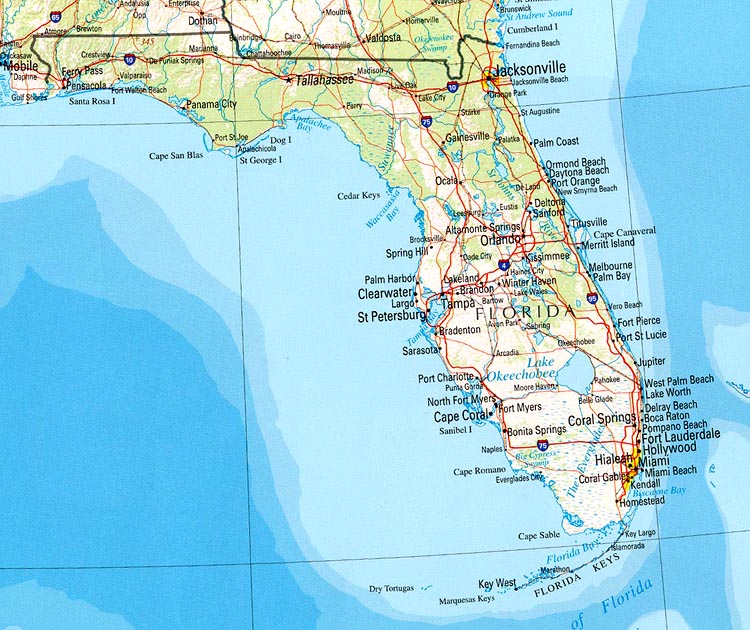 Us Map Florida