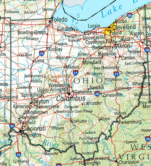 Ohio Maps - Perry-Castañeda