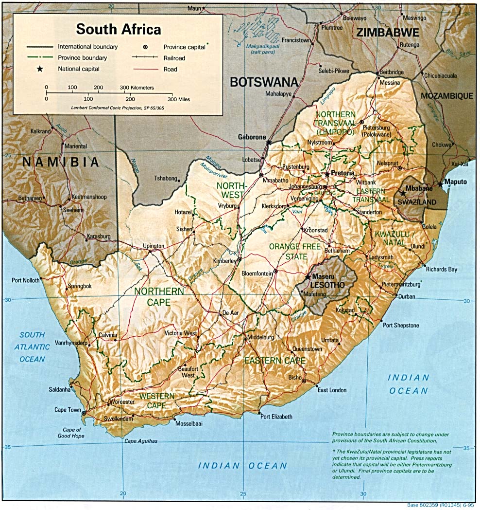 térkép dél afrika Dél Afrika   Térkép térkép dél afrika