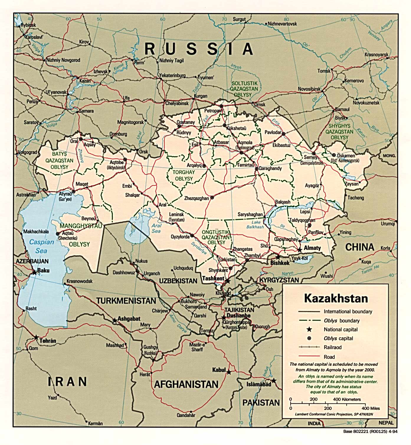 kazahsztán térkép Kazahsztán   Térkép kazahsztán térkép