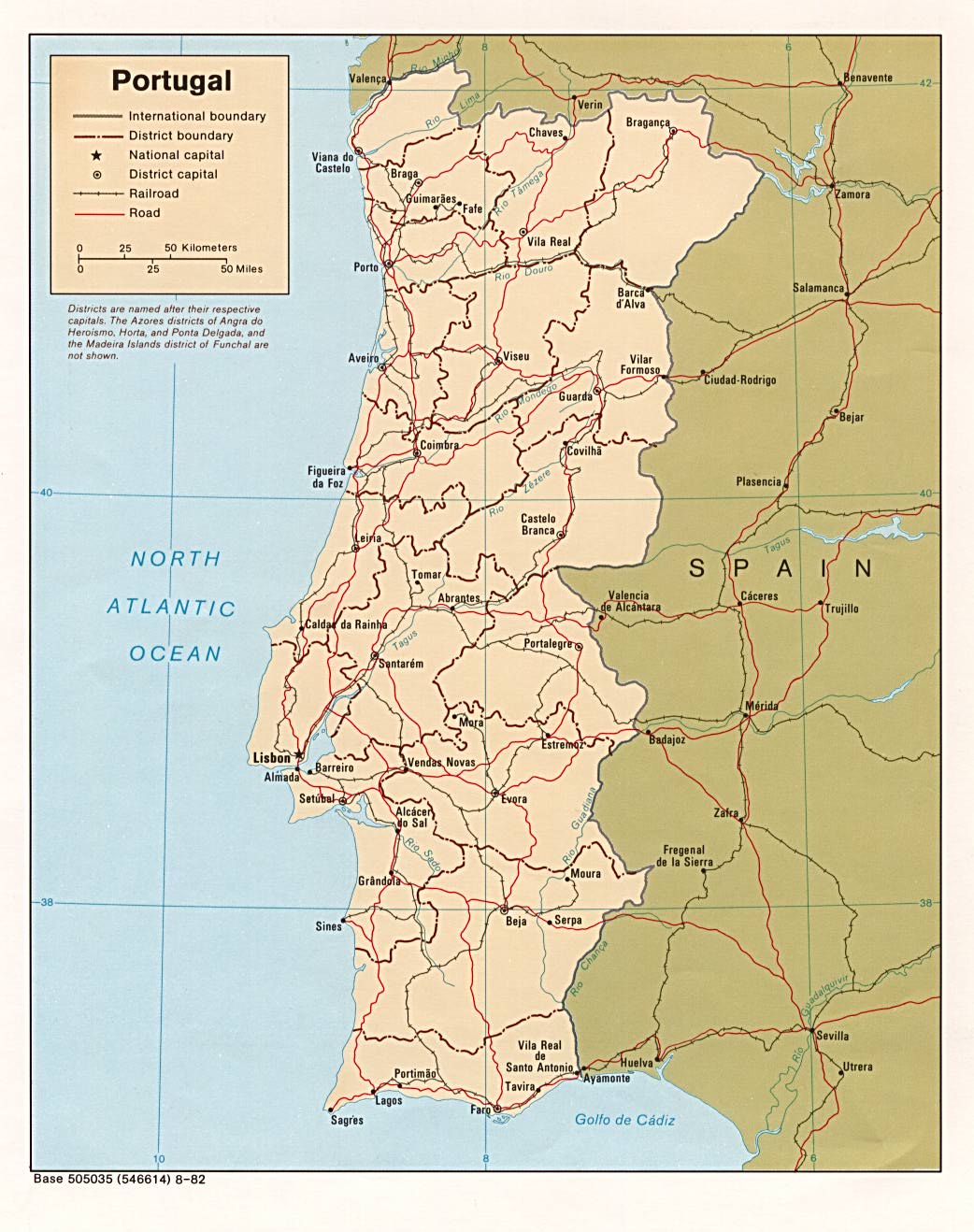 Portugal Maps - Perry-Castañeda Map Collection - UT Library Online