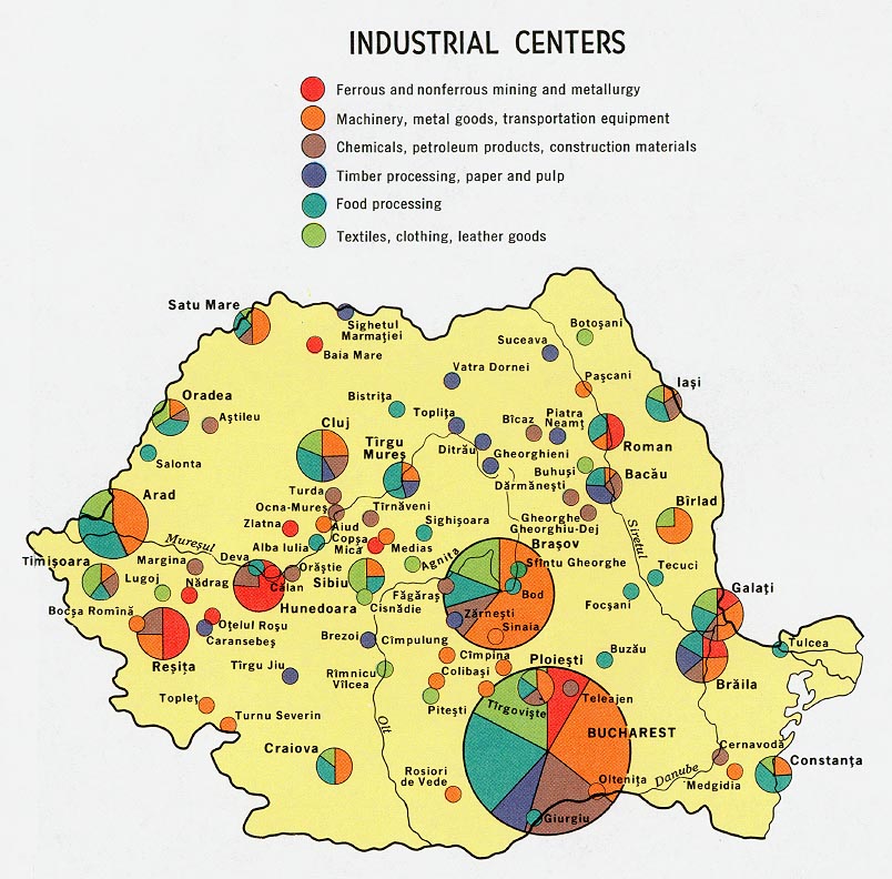 Harta Industriala A Romaniei Economic Forum Roportal