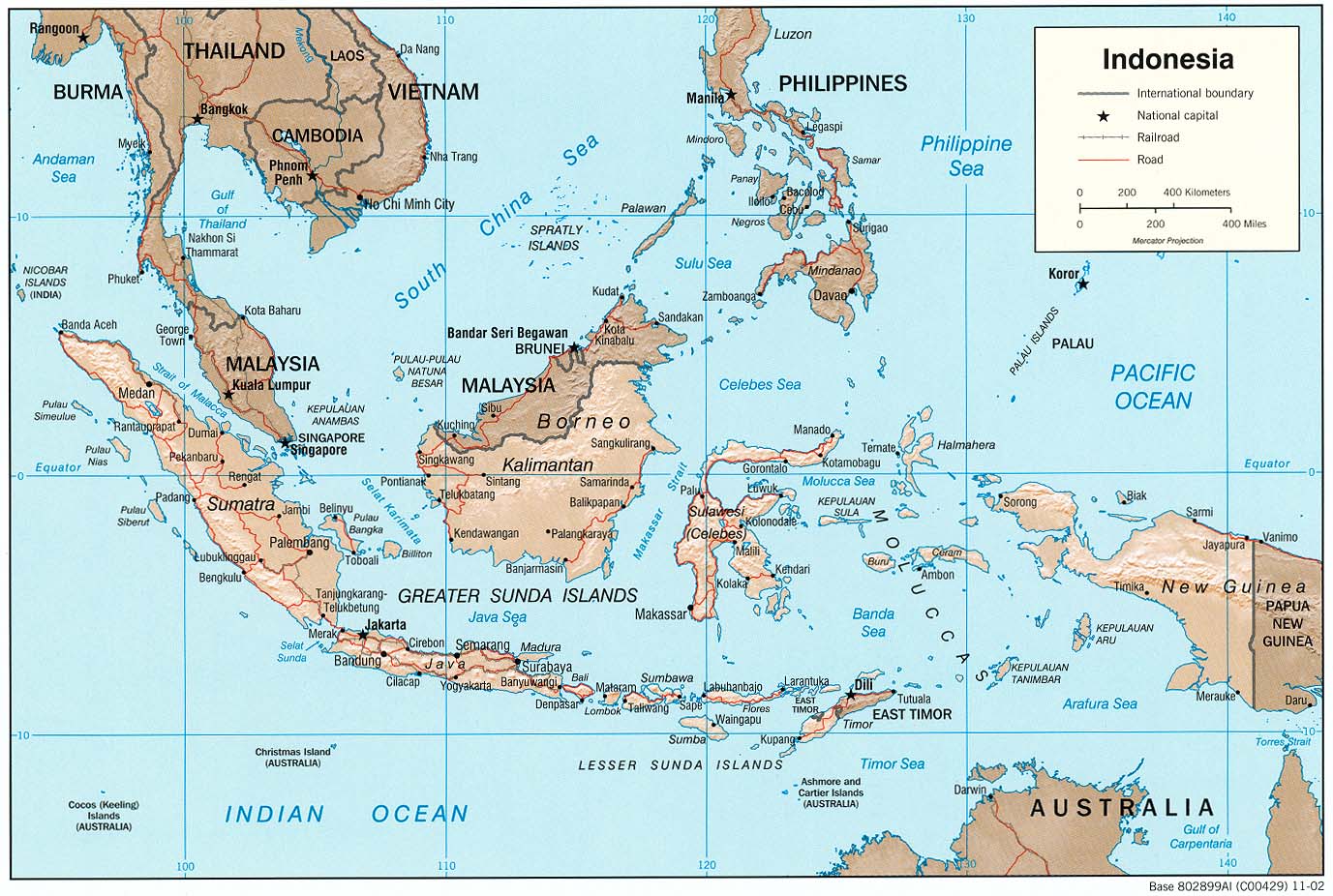 Indonesia Maps - Perry-Castañeda Map Collection - UT 
