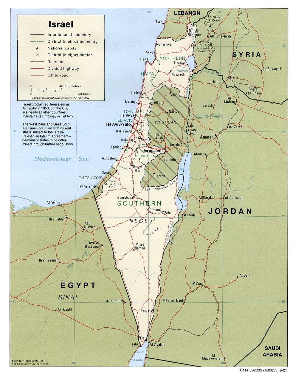 Israel Maps - Perry-Castañeda Map Collection - UT Library Online