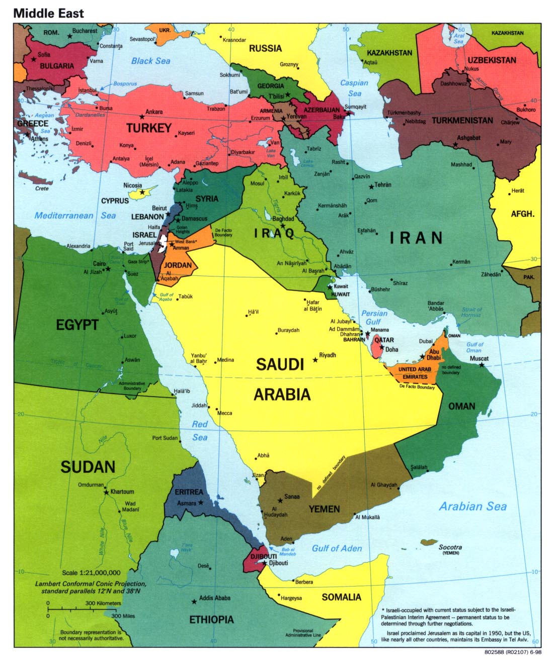 Maps of the Arab world | al-bab.com