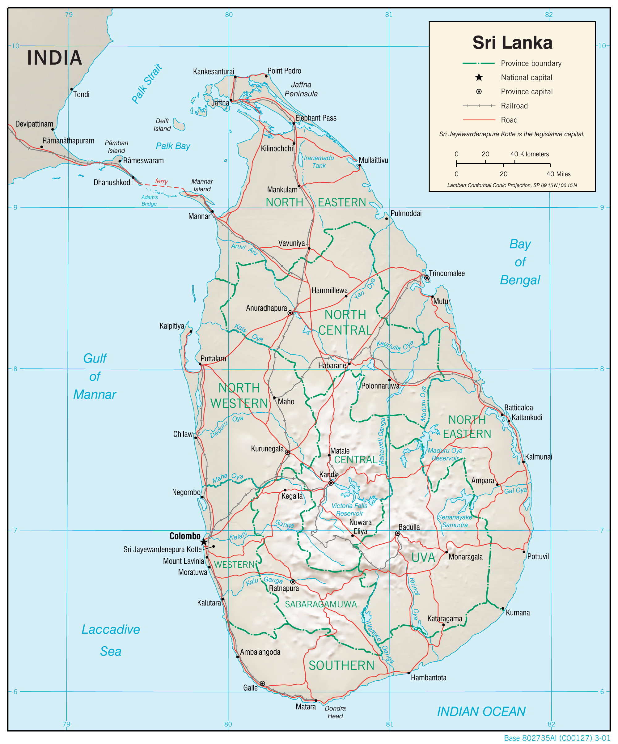 Sri Lanka Maps - Perry-Castañeda Map Collection - UT Library Online