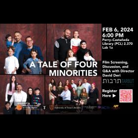 marketing graphic for documentary with accompanying text with event details. 