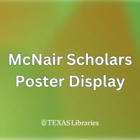 McNair Scholars Poster Display