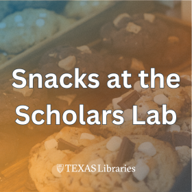Snacks at the Scholars Lab Fall 2025