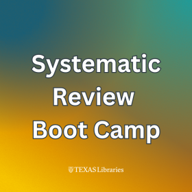 Systematic Review Boot Camp Graphic