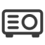 an icon of a projector