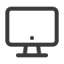 an icon of a computer monitor
