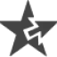 an icon of a star with a mouse cursor hovering over it