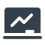 An icon of a laptop screen