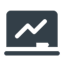 An icon of a laptop screen