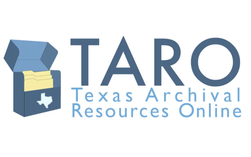 The logo for the Texas Archival Resources Online or TARO for short
